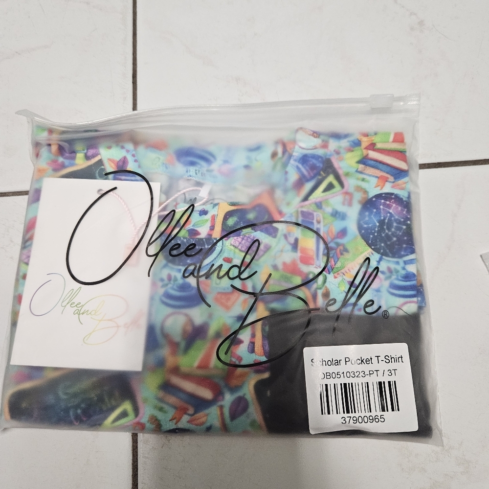 Ollee and Belle Scholar T shirt